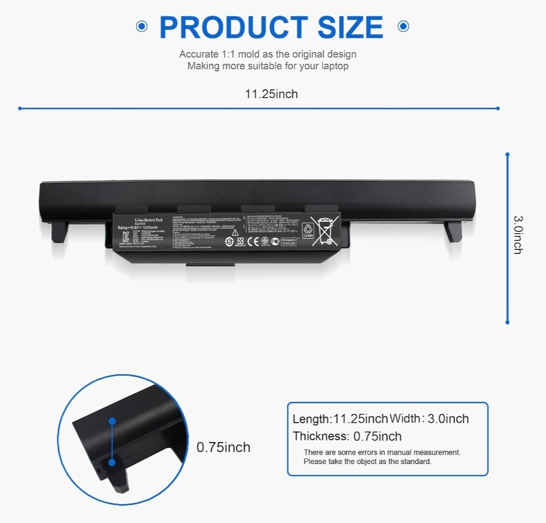 ASUS A42-K55 - A32-K55 Original Laptop Notebook Battery (1 Yr Warranty)