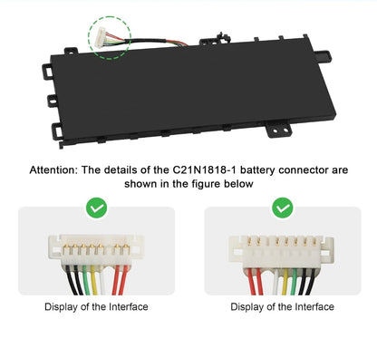ASUS 14 X409MA - B21N1818 Original Laptop Notebook Battery (1 Yr Warranty)