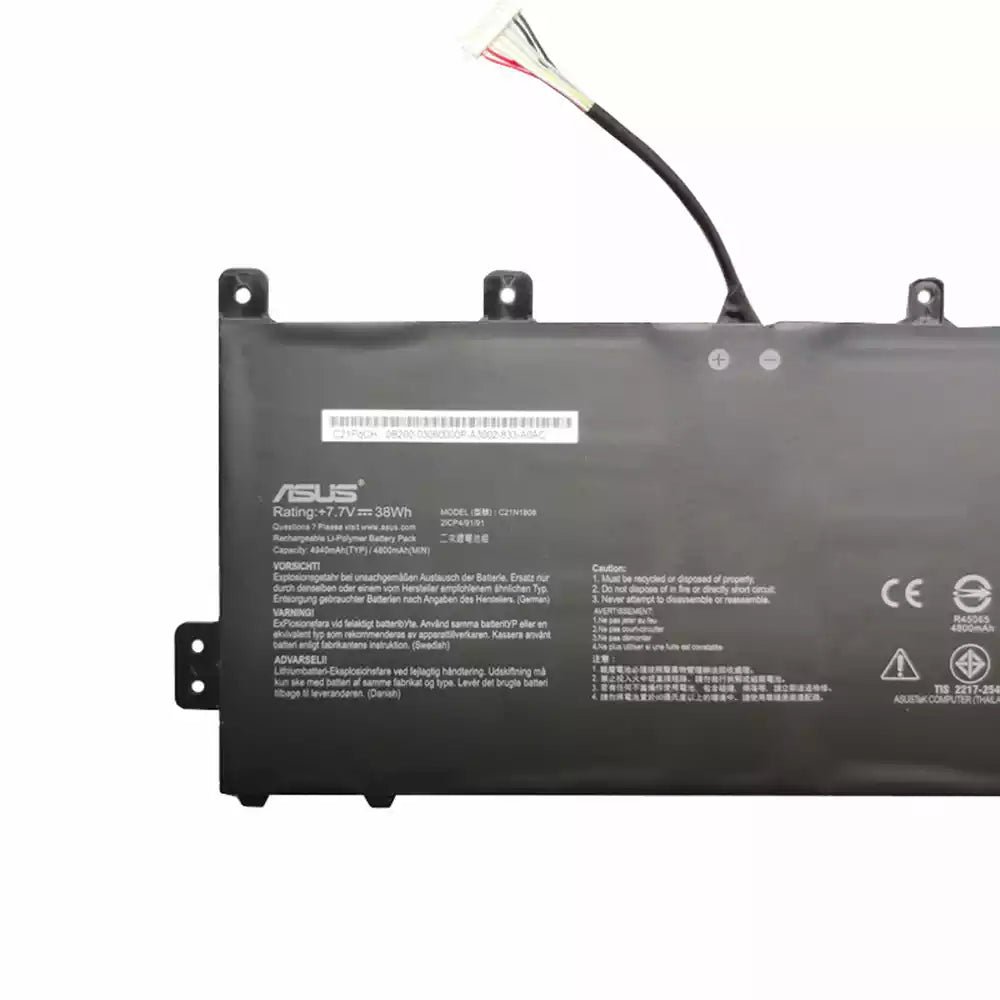ASUS C21N1808-1 - C21N1808-1 Original Laptop Notebook Battery (1 Yr Warranty)
