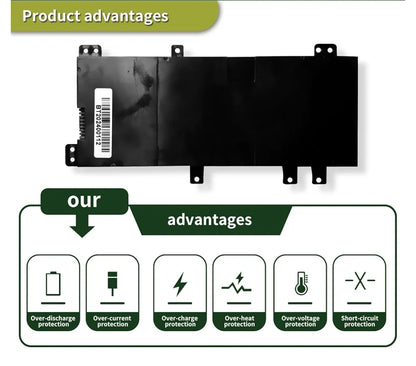 ASUS C21N1434 - C21N1434 Original Laptop Notebook Battery (1 Yr Warranty)