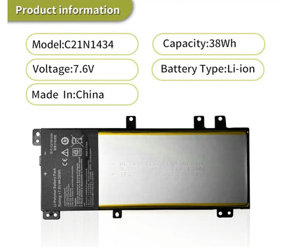 ASUS C21N1434 - C21N1434 Original Laptop Notebook Battery (1 Yr Warranty)