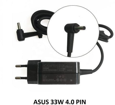 ASUS Laptop Charger 33W 19V 1.75A Original Adapter Model : Asus AD890M26 ( 4.0 mm x 1.35 mm ) (1 Yr Warranty)