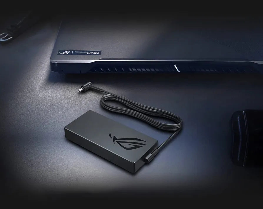 ASUS Laptop Charger 240W 20V 12.0A Original Adapter Model No: FA577NU (3.7 mm) (1 Yr Warranty) (Power Cord Included)
