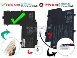 ASUS B31N1625 - B31N1625 Original Laptop Notebook Battery (1 Yr Warranty)