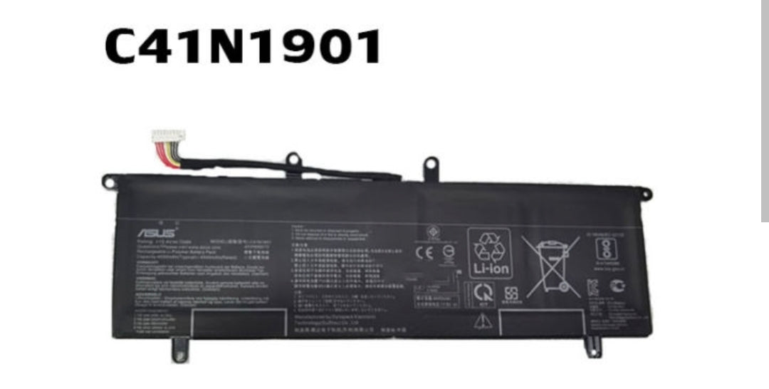 ASUS C41N1901 - C41N1901 Original Laptop Notebook Battery (1 Yr Warranty)