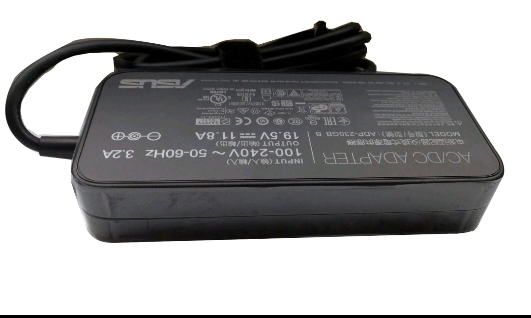 ASUS Laptop Charger 230W 19.5V 11.8A Original Adapter (6.0 mm x 3.7 mm) (1 Yr Warranty) (Power Cord Included)