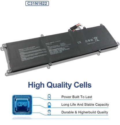 ASUS Zenbook UX530UQ - C31N1622 Original Laptop Notebook Battery (1 Yr Warranty)