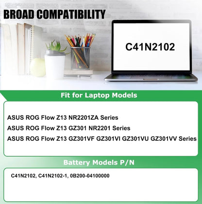 ASUS NR2201ZE - C41N2102 Original Laptop Notebook Battery (1 Yr Warranty)