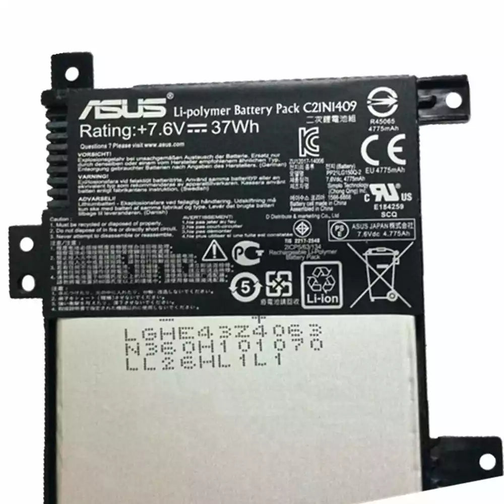 ASUS C21N1409 - C21N1409 Original Laptop Notebook Battery (1 Yr Warranty)
