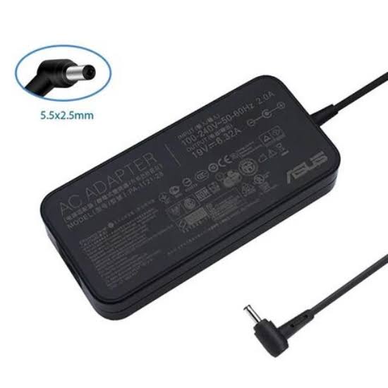 ASUS Laptop Charger 120W 19V 6.32A Original Adapter (5.5 mm x 2.5 mm) (1 Yr Warranty) (Power Cord Included) Model No : PA-1121-28