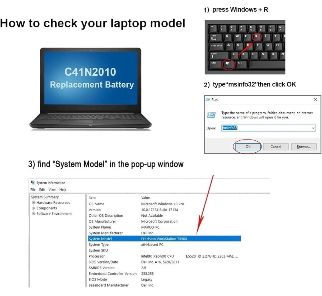 ASUS G713QC - C41N2010 Original Laptop Notebook Battery (1 Yr Warranty)