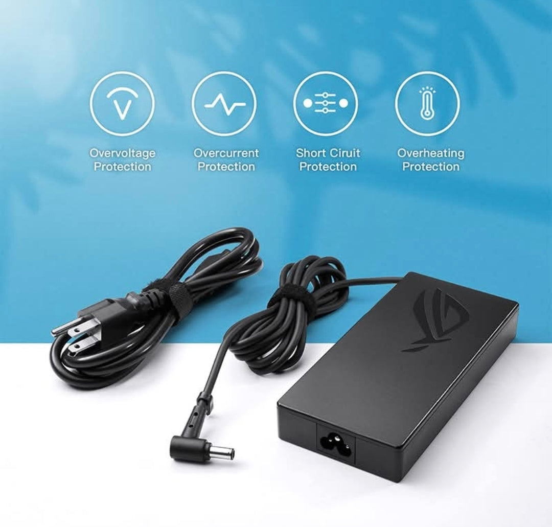 ASUS Laptop Charger 120W 20V 6A Original Adapter (5.5 mm x 2.5 mm) (1 Yr Warranty) (Power Cord Included)