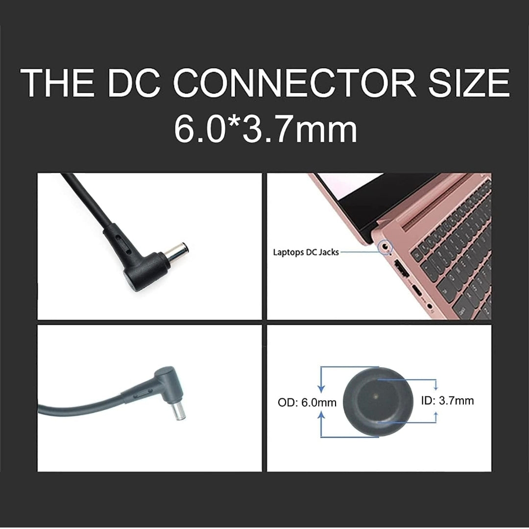 ASUS Laptop Charger 230W 19.5V 11.8A Original Adapter (6.0 mm x 3.7 mm) (1 Yr Warranty) (Power Cord Included)