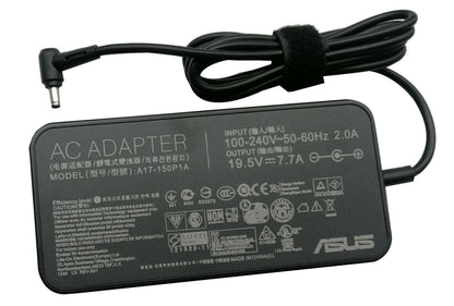 ASUS Laptop Charger 150W 19.5V 7.7A Original Adapter (5.5 mm x 2.5 mm) (1 Yr Warranty) (Power Cord Included)