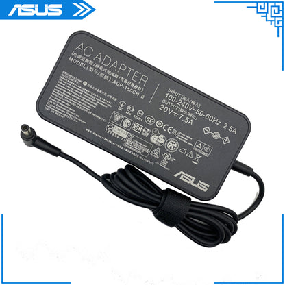ASUS Laptop Charger 150W 20V 7.5A Original Adapter (6.0 mm x 3.7 mm) (1 Yr Warranty) (Power Cord Included)