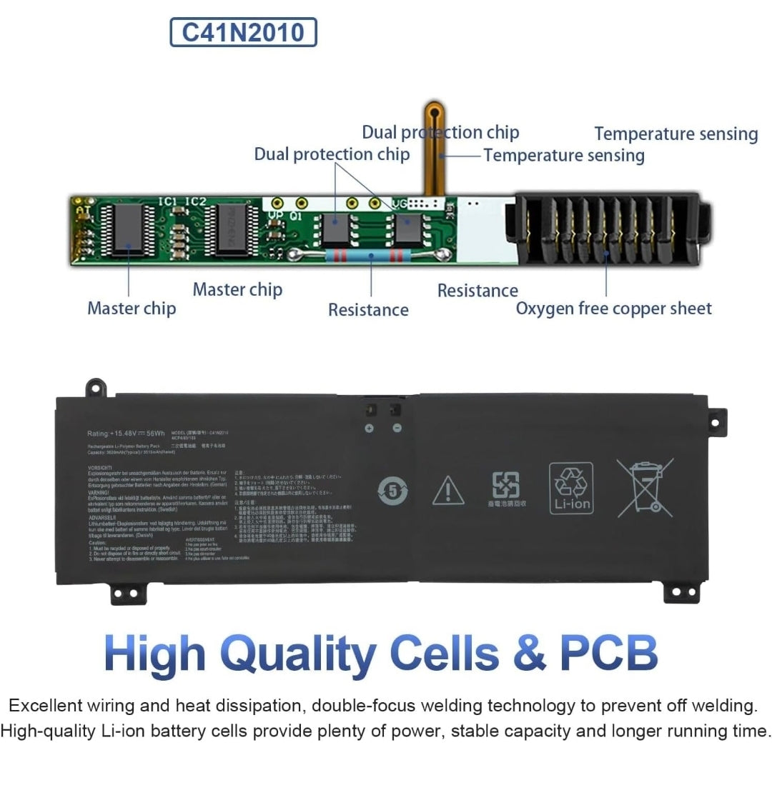 ASUS G713QC - C41N2010 Original Laptop Notebook Battery (1 Yr Warranty)