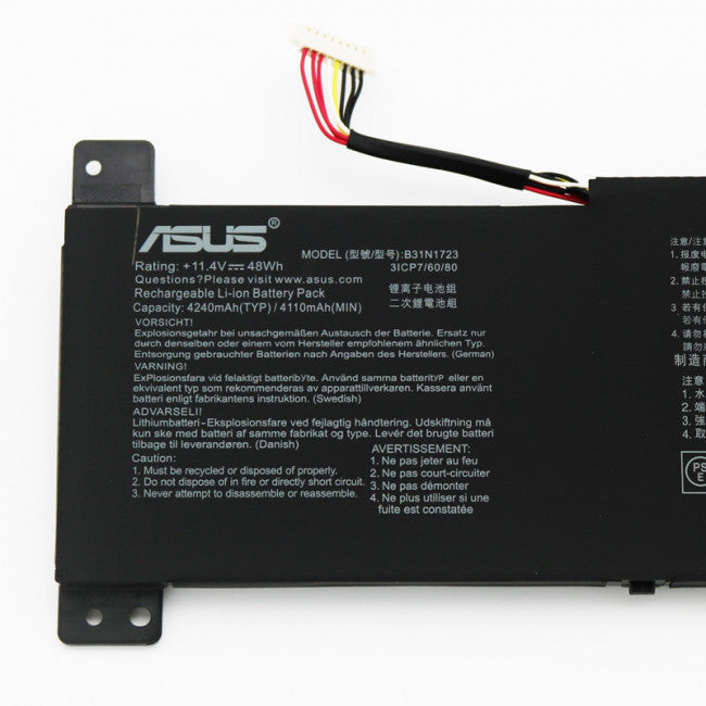 ASUS B31N1723 - B31N1723 Original Laptop Notebook Battery (1 Yr Warranty)