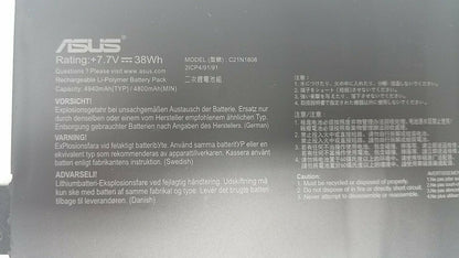 ASUS C21N1808-1 - C21N1808-1 Original Laptop Notebook Battery (1 Yr Warranty)