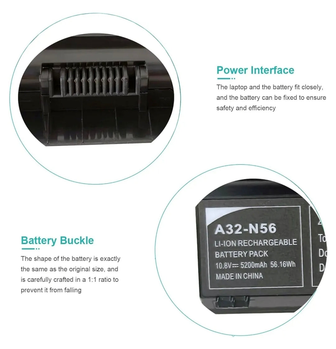 ASUS A31-K56 - A32-N56 Original Laptop Notebook Battery (1 Yr Warranty)