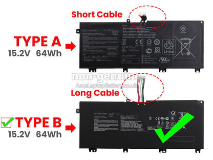 ASUS ZX63VD7300 - B41N1711 Original Laptop Notebook Battery (1 Yr Warranty)