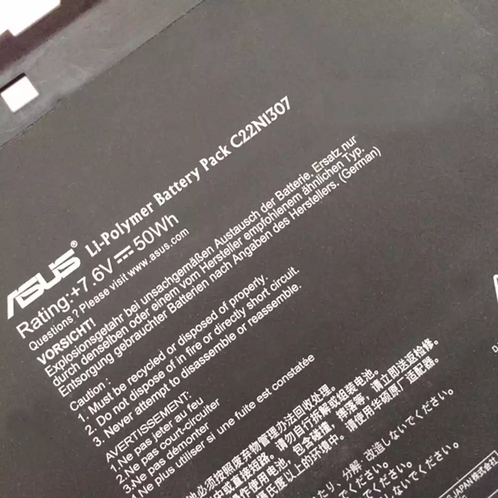 ASUS C22N1307 - C22N1307 Original Laptop Notebook Battery (1 Yr Warranty)