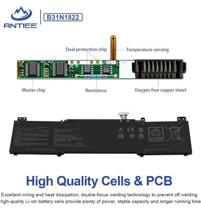 ASUS B31N1822 - B31N1822 Original Laptop Notebook Battery (1 Yr Warranty)
