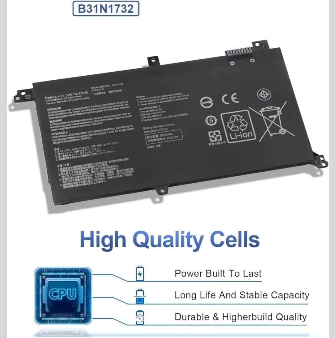 ASUS VivoBook 15 F571GT - B31N1732 Original Laptop Notebook Battery (1 Yr Warranty)