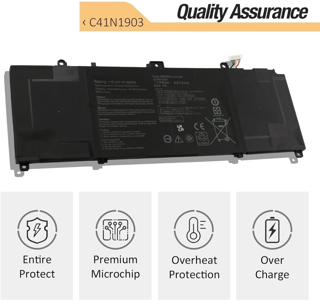 ASUS C41N1903 - C41N1903 Original Laptop Notebook Battery (1 Yr Warranty)