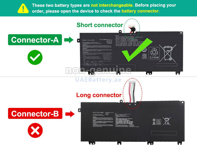 ASUS ZX63VD7300 - B41N1711 Original Laptop Notebook Battery (1 Yr Warranty)