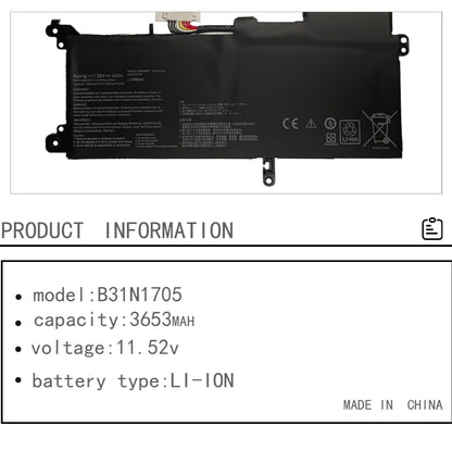 ASUS B31N1705 - B31N1705 Original Laptop Notebook Battery (1 Yr Warranty)