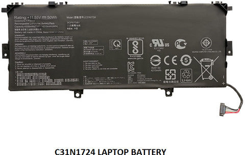 ASUS C31N1724 - C31N1724 Original Laptop Notebook Battery (1 Yr Warranty)