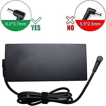 ASUS Laptop Charger 180W 20V 9A Original Adapter (7.4 mm) (1 Yr Warranty) (Power Cord Included)