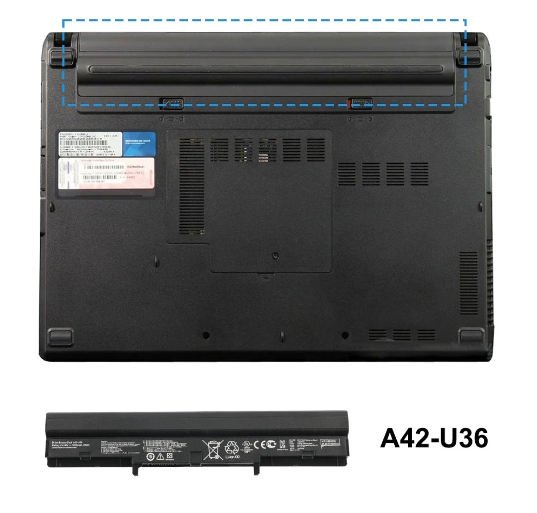 ASUS A42-U36 - A42-U36 Original Laptop Notebook Battery (1 Yr Warranty)