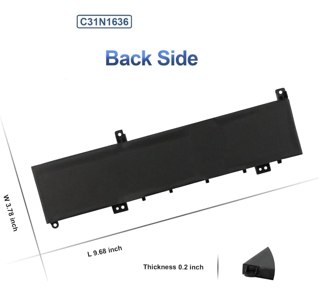 ASUS C31N1636 - C31N1636 Original Laptop Notebook Battery (1 Yr Warranty)