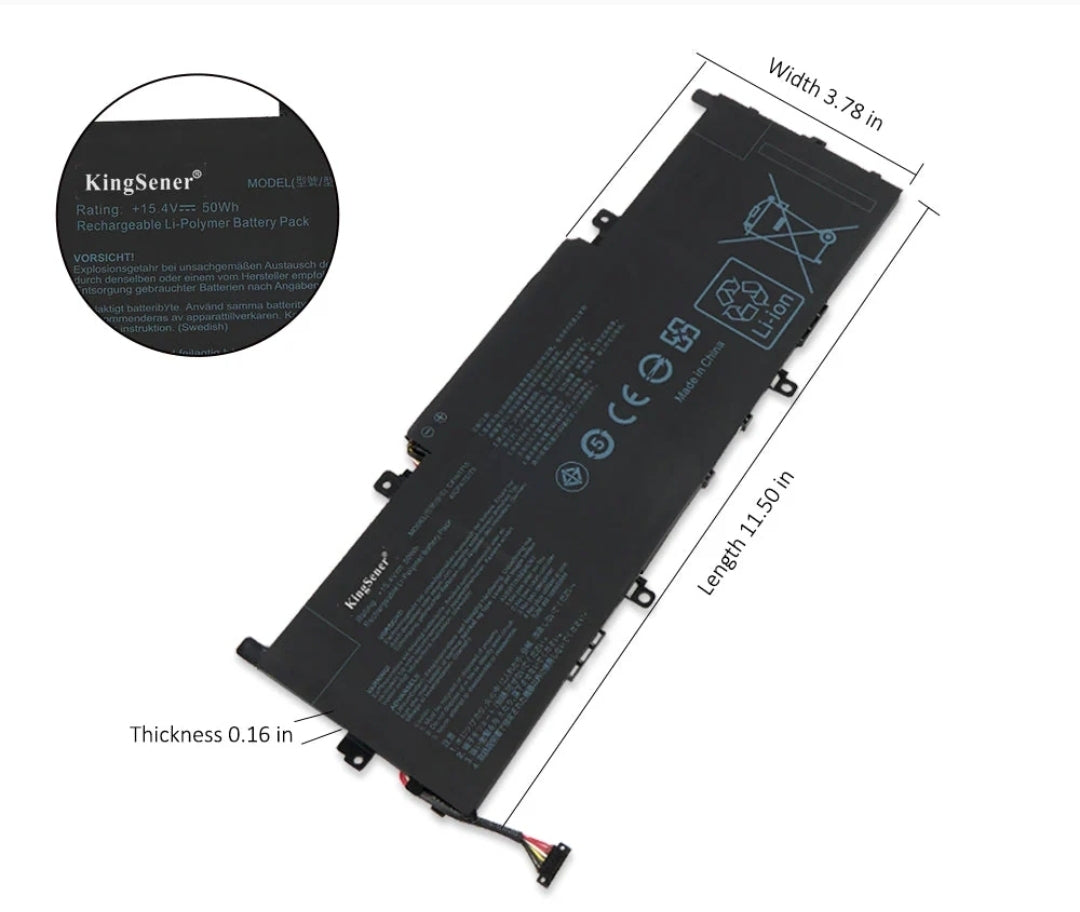 ASUS Zephyrus M GM501 - C41N1715 Original Laptop Notebook Battery (1 Yr Warranty)