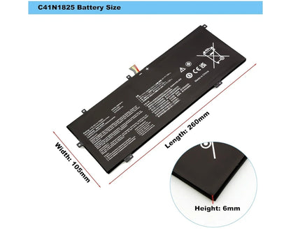 ASUS C41N1825 - C41N1825 Original Laptop Notebook Battery (1 Yr Warranty)