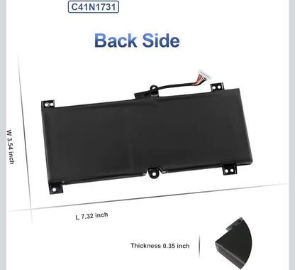 ASUS C41N1731 - C41N1731 Original Laptop Notebook Battery (1 Yr Warranty)