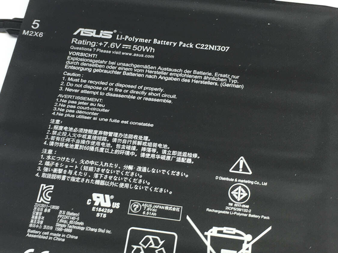 ASUS C22N1307 - C22N1307 Original Laptop Notebook Battery (1 Yr Warranty)