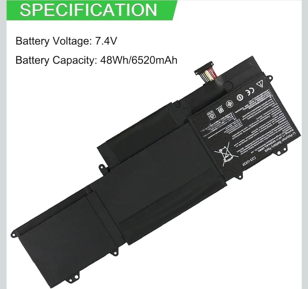 ASUS C23-UX32 - C23-UX32 Original Laptop Notebook Battery (1 Yr Warranty)